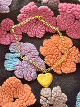 Load image into Gallery viewer, Jumbo Heart Gold Necklace
