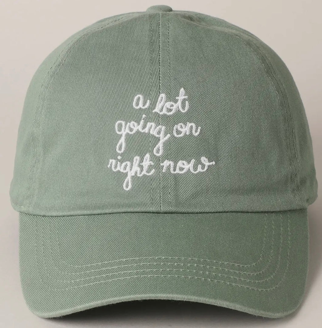 A lot Going On Hat