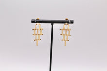 Load image into Gallery viewer, Gold Dangle Earrings
