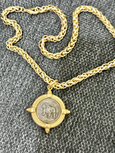 Load image into Gallery viewer, Bulldog Coin Necklace
