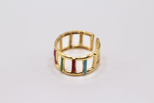 Load image into Gallery viewer, Enamel Adjustable Ring
