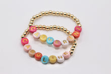 Load image into Gallery viewer, Custom Beaded Kid Size Name/Word Bracelet
