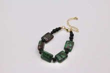 Load image into Gallery viewer, Green Jasper Gemstone Bracelet
