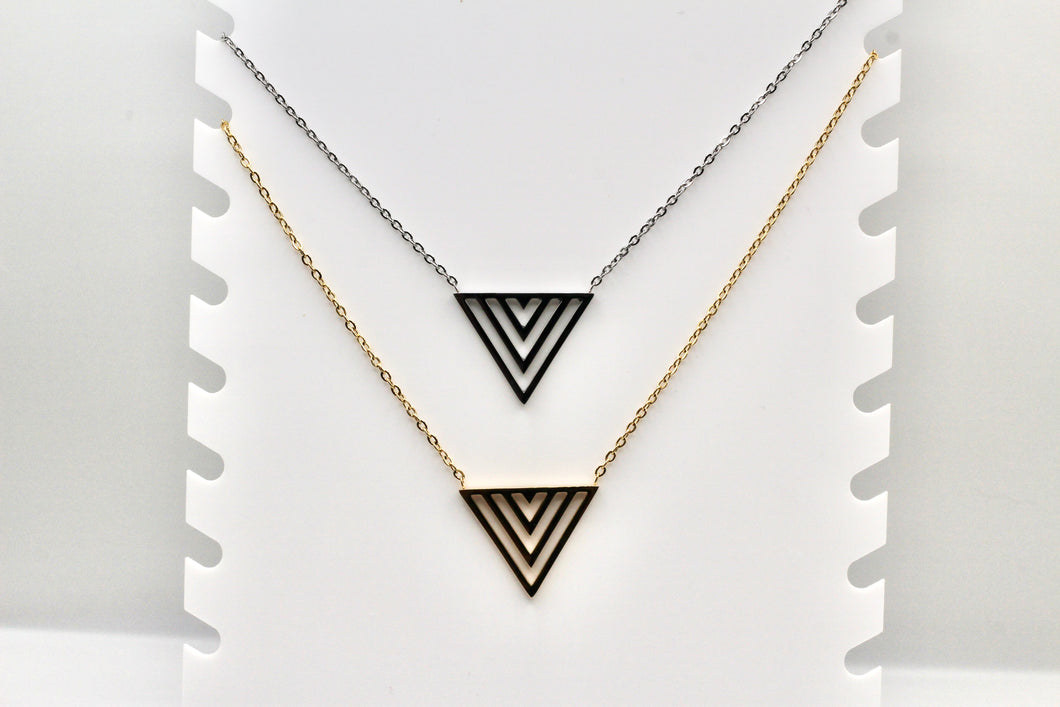 Triangle Pendant Necklace