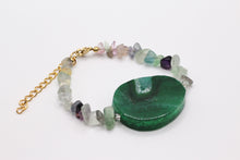 Load image into Gallery viewer, Green Agate Bracelet
