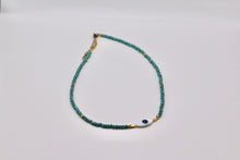 Load image into Gallery viewer, Turquoise Evil Eye Necklace
