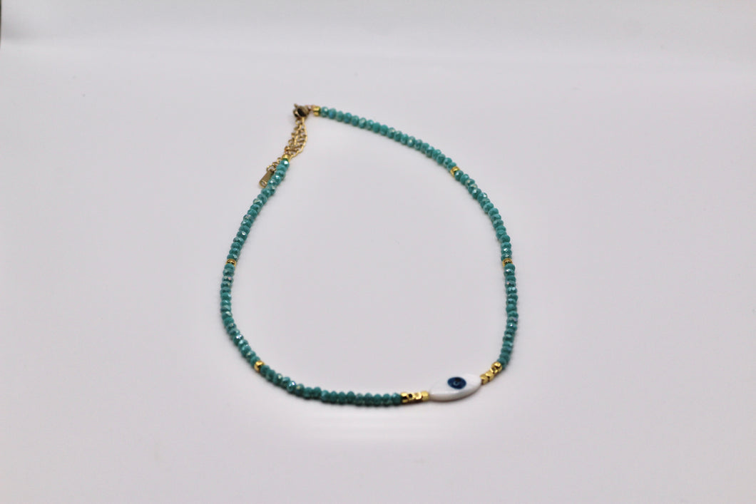 Turquoise Evil Eye Necklace