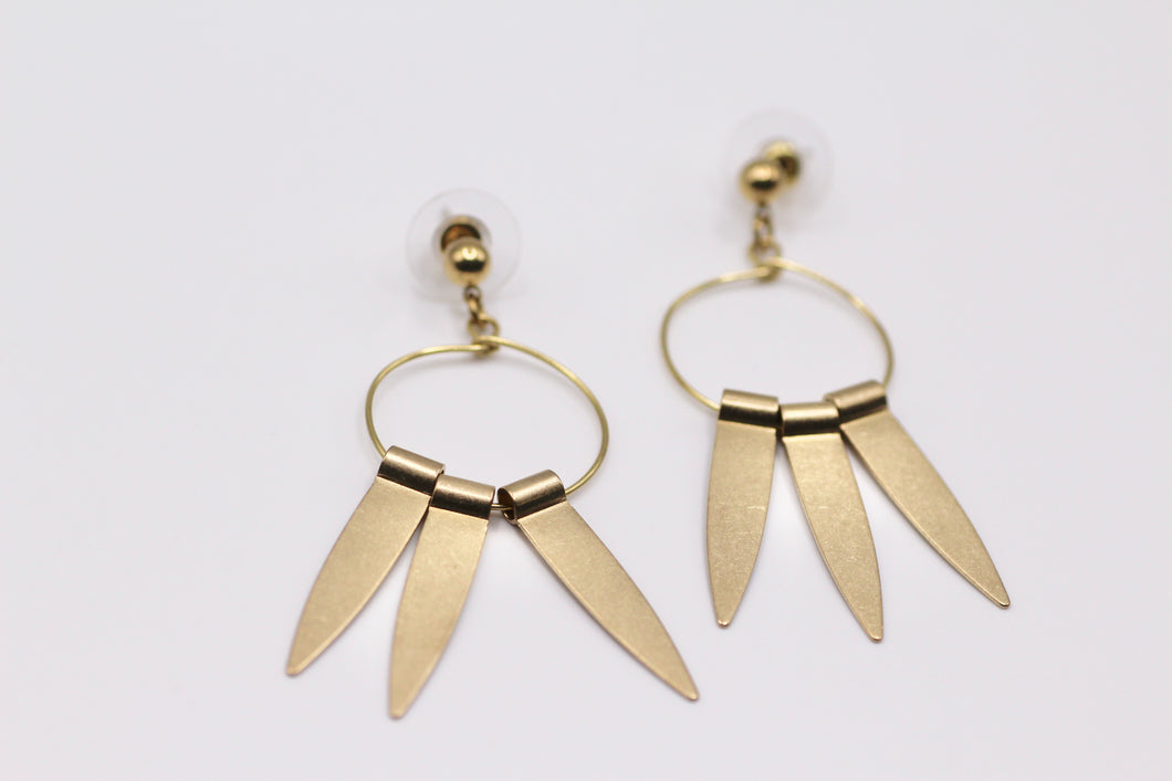 Petal Spike Earrings